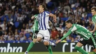 El Betis deja escapar un triunfo clave ante la Real Sociedad